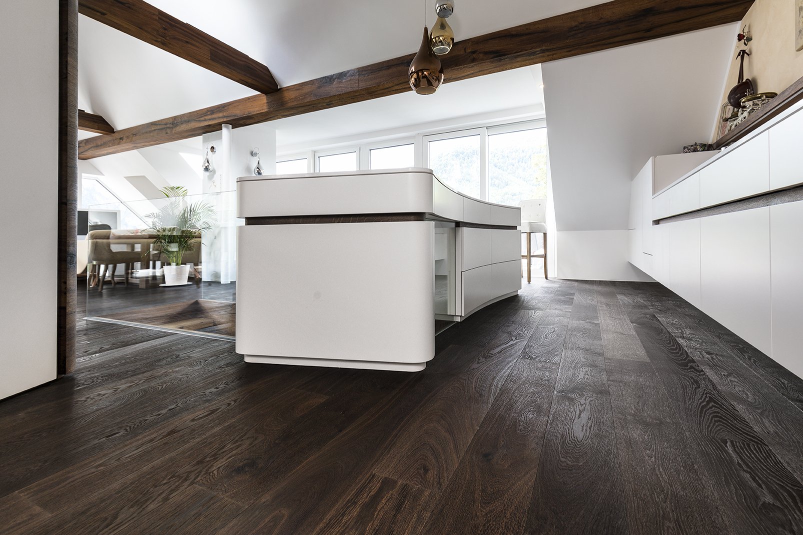 TRAPA Plank Rovere Terra nodoso spazzolato Modena – casa privata, AT