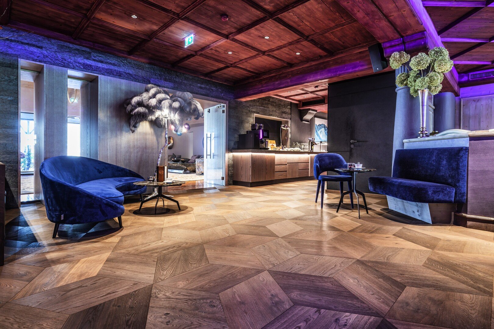TRAPA Tafelboden Raute Moohreiche astig gebürstet Arezzo - Hotel Krallerhof, AT