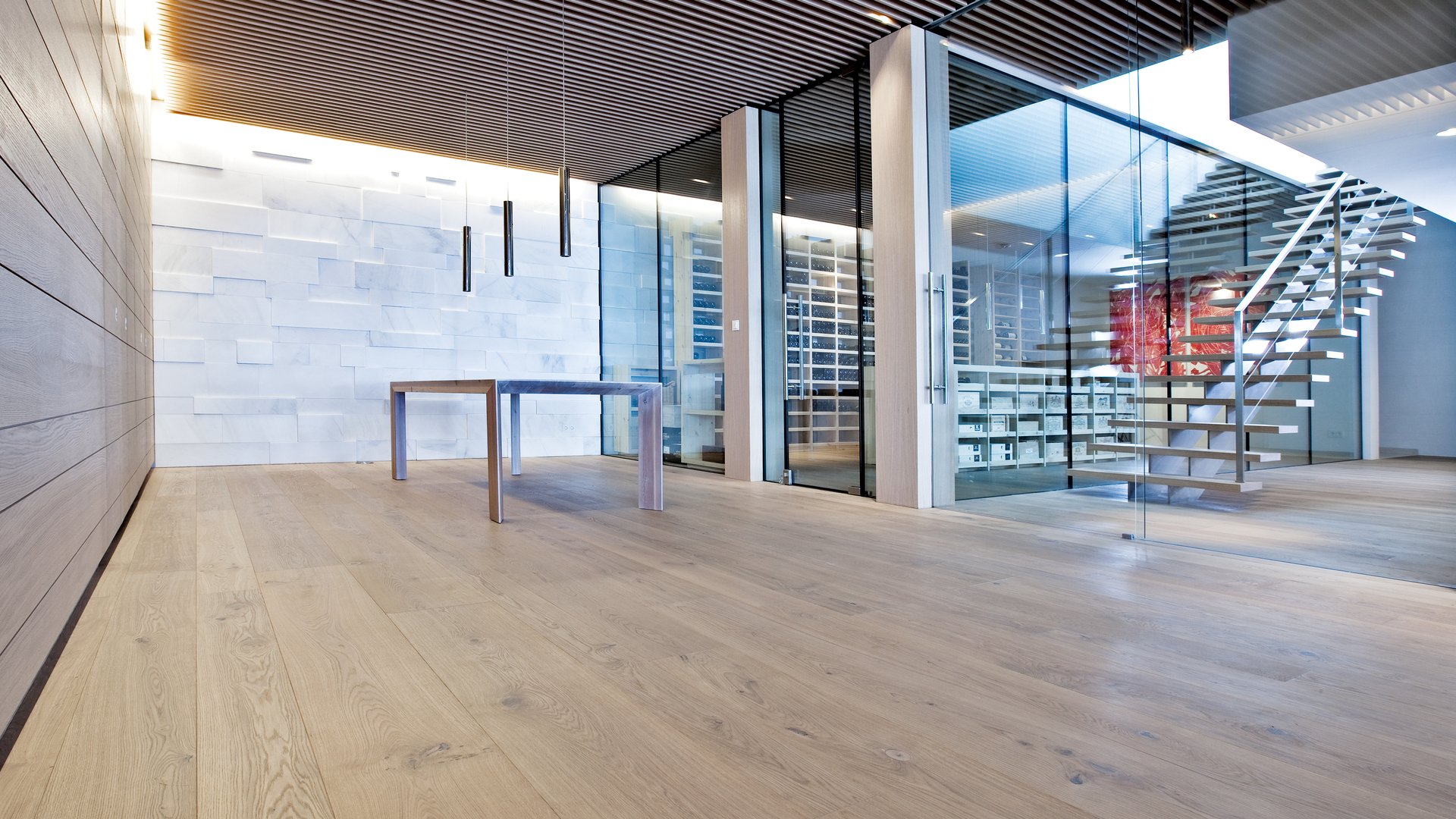 TRAPA Gutsboden Eiche Tradition gebürstet Lugano - Privathaus, AT